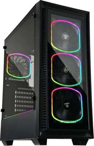 Photo de Boitier Moyen Tour ATX Enermax StarryFort SF30 RGB avec panneaux vitrés (Noir)