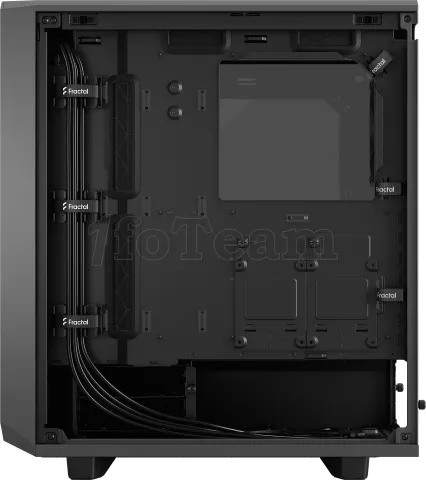 Photo de Boitier Moyen Tour ATX Fractal Design Meshify 2 Compact avec panneau vitré (Gris)