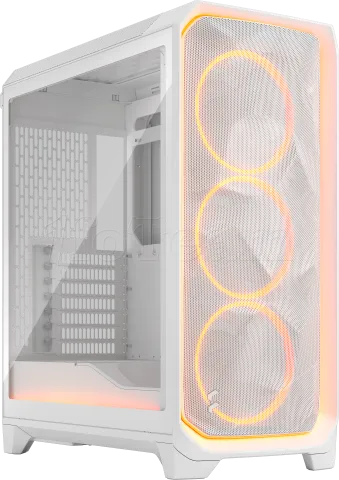 Photo de Boitier Moyen Tour ATX Fractal Design Meshify 3 Ambience Pro RGB avec panneau vitré (Blanc)