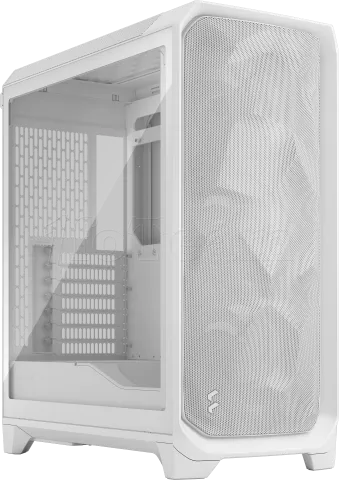 Photo de Boitier Moyen Tour ATX Fractal Design Meshify 3 avec panneau vitré (Blanc)