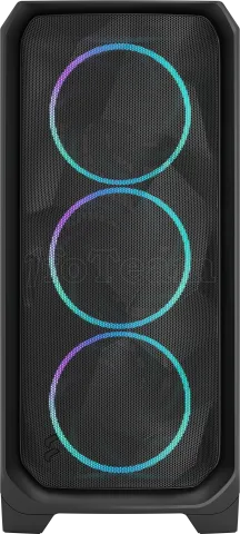 Photo de Boitier Moyen Tour ATX Fractal Design Meshify 3 RGB avec panneau vitré (Noir)