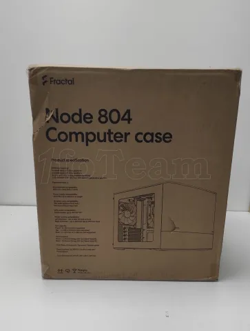 Photo de Boitier Moyen Tour ATX Fractal Design Node 804 avec fenêtre (Noir) - SN 2411FD20190800153 - ID 207401
