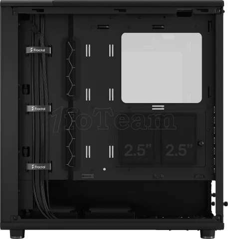Photo de Boitier Moyen Tour ATX Fractal Design North Momentum avec panneau vitré (Noir)