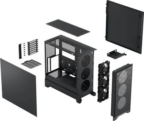 Photo de Boitier Moyen Tour ATX Fractal Design Pop 2 Air (Noir)