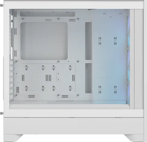 Photo de Boitier Moyen Tour ATX Fractal Design Pop 2 Air RGB avec panneau vitré (Blanc)