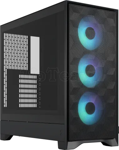 Photo de Boitier Moyen Tour ATX Fractal Design Pop 2 Air RGB avec panneau vitré (Noir)