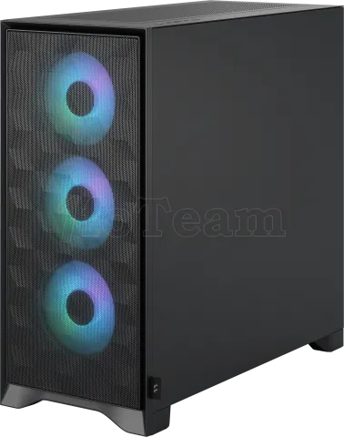 Photo de Boitier Moyen Tour ATX Fractal Design Pop 2 Air RGB avec panneau vitré (Noir)