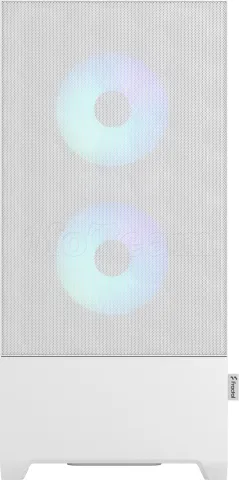 Photo de Boitier Moyen Tour ATX Fractal Design Pop Air RGB avec panneau vitré (Blanc)