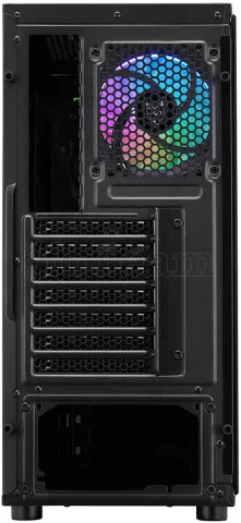 Photo de Boitier Moyen Tour ATX FSP (Fortron) CMT350 RGB avec panneaux vitrés (Noir)