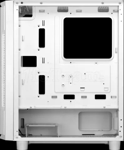 Photo de Boitier Moyen Tour ATX Gamdias Athena M6 RGB avec panneaux vitrés (Blanc)
