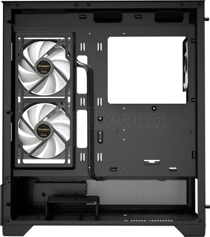 Photo de Boitier Moyen Tour ATX Gamdias Atlas M1 RGB avec panneaux vitrés (Noir)