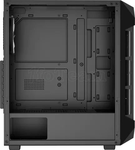 Photo de Boitier Moyen Tour ATX Gamdias Aura GC1 Elite RGB avec panneaux vitrés (Noir)