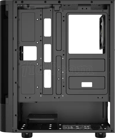Photo de Boitier Moyen Tour ATX Gamdias Talos E3 CG RGB avec panneaux vitrés (Noir)