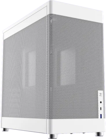 Photo de Boitier Moyen Tour ATX Gamemax  Mesh Box Pro  (Blanc)