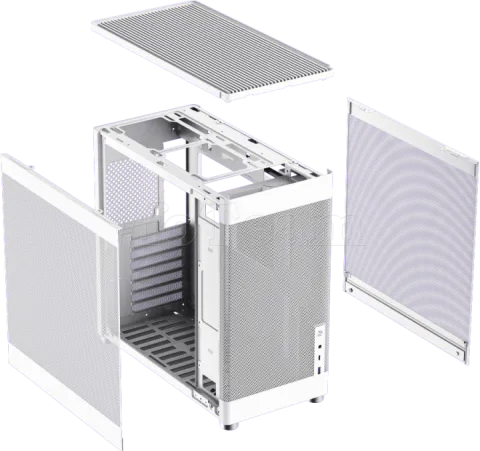 Photo de Boitier Moyen Tour ATX Gamemax  Mesh Box Pro  (Blanc)