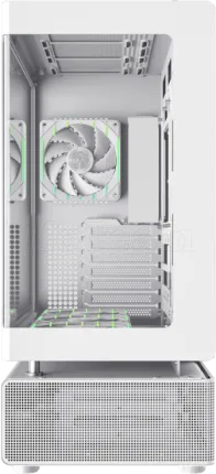 Photo de Boitier Moyen Tour ATX Gamemax N90 ARGB avec panneaux vitrés (Blanc)