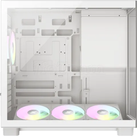 Photo de Boitier Moyen Tour ATX Gamemax Nex C53 RGB avec panneaux vitrés (Blanc)