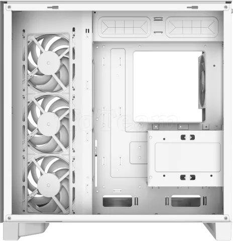 Photo de Boitier Moyen Tour ATX Gamemax Nex C56 RGB avec panneaux vitrés (Blanc)