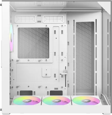 Photo de Boitier Moyen Tour ATX Gamemax Nex C56 VC RGB avec panneaux vitrés (Blanc)