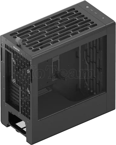 Photo de Boitier Moyen Tour ATX HAVN BF 360 avec panneau vitré (Noir)