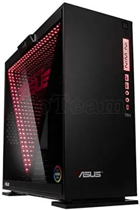 Photo de Boitier Moyen Tour ATX In Win 303 Infinity Powered by Asus RGB avec panneau vitré (Noir)