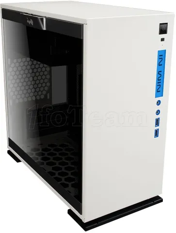 Photo de Boitier Moyen Tour ATX InWin 101 avec panneau vitré (Blanc)