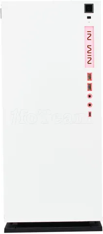 Photo de Boitier Moyen Tour ATX InWin 303C RGB avec panneau vitré (Blanc)