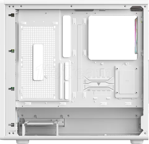 Photo de Boitier Moyen Tour ATX iTek Meshcore 36W ARGB avec panneau vitré (Blanc)