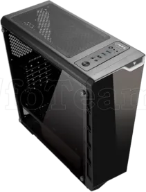 Photo de Boitier Moyen Tour ATX iTek Nooxes X10 Evo RGB avec panneau vitré (Noir)
