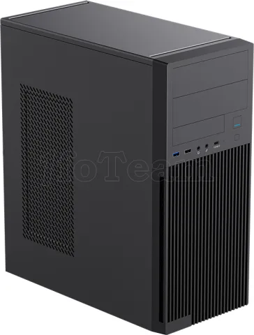 Photo de Boitier Moyen Tour ATX iTek Pilot Z27 Lite avec alimentation 500W (Noir)