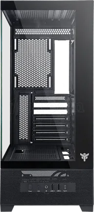 Photo de Boitier Moyen Tour ATX iTek Showbui 37B ARGB avec panneaux vitrés (Noir)