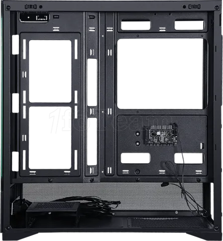 Photo de Boitier Moyen Tour ATX iTek Showbui 37B ARGB avec panneaux vitrés (Noir)