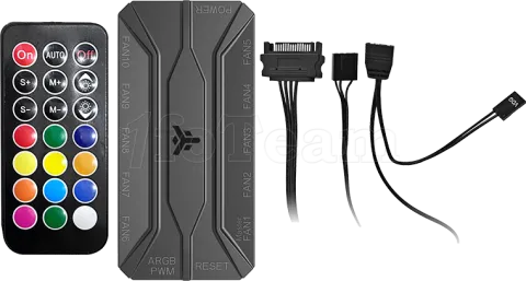 Photo de Boitier Moyen Tour ATX iTek Showbui Wave 82B ARGB avec panneaux vitrés (Noir)