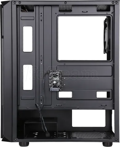 Photo de Boitier Moyen Tour ATX iTek Six Triangle RGB avec panneau vitré (Noir)