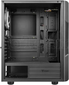 Photo de Boitier Moyen Tour ATX iTek Spacirc XO RGB avec panneau vitré (Noir)