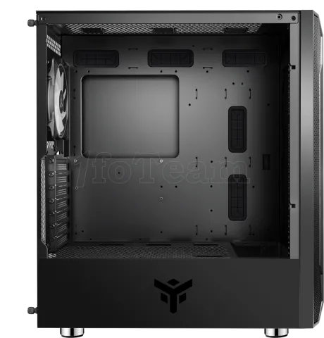 Photo de Boitier Moyen Tour ATX iTek Vertibra X210 RGB avec panneau vitré (Noir)