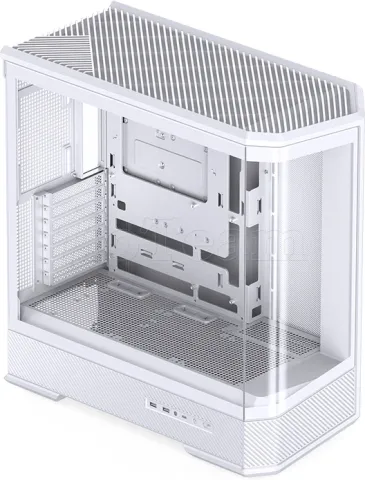 Photo de Boitier Moyen Tour ATX Jonsbo D400 avec panneaux vitrés (Blanc)