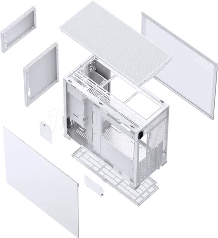 Photo de Boitier Moyen Tour ATX Jonsbo D41 avec panneau vitré (Blanc)