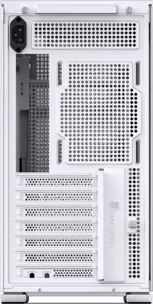 Photo de Boitier Moyen Tour ATX Jonsbo D41 Mesh avec panneau vitré (Blanc)