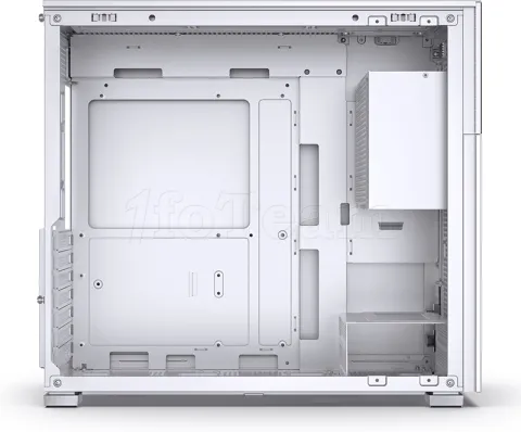 Photo de Boitier Moyen Tour ATX Jonsbo D41 Screen avec panneau vitré (Blanc)