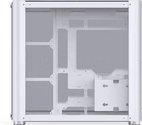Photo de Boitier Moyen Tour ATX Jonsbo TK-2 2.0 avec panneaux vitrés (Blanc)