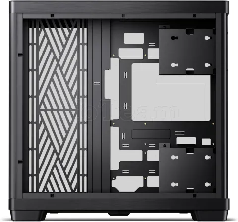 Photo de Boitier Moyen Tour ATX Jonsbo TK-4 RGB avec panneaux vitrés (Noir)