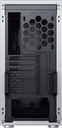 Photo de Boitier Moyen Tour ATX Jonsbo U6 avec panneau vitré (Argent)