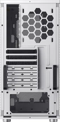 Photo de Boitier Moyen Tour ATX Jonsbo VR4 (Blanc)
