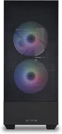 Photo de Boitier Moyen Tour ATX Lian-Li Lancool 205 Mesh C RGB avec panneau vitré (Noir)