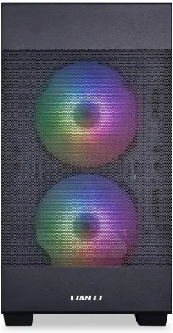 Photo de Boitier Moyen Tour ATX Lian-Li Lancool 205M Mesh RGB avec panneau vitré (Noir)