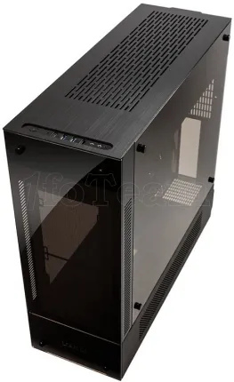 Photo de Boitier Moyen Tour ATX Lian-Li PC-O12 WX avec panneau vitré (Noir)