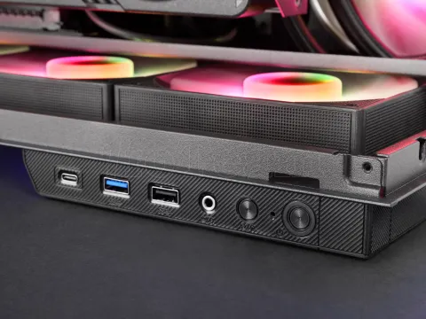 Photo de Boitier Moyen Tour ATX Mars Gaming MC-3GF Pro RGB avec panneaux vitrés (Noir)
