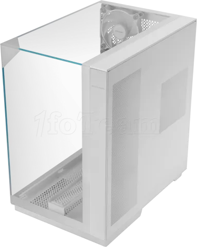 Photo de Boitier Moyen Tour ATX Mars Gaming MC-3GF RGB avec panneaux vitrés (Blanc)