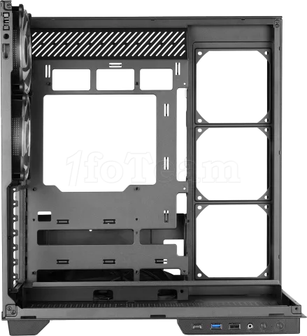 Photo de Boitier Moyen Tour ATX Mars Gaming MC-3GF RGB avec panneaux vitrés (Noir)
